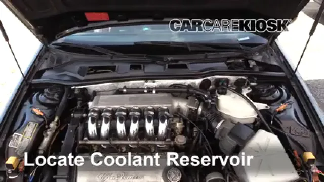 1995 Alfa Romeo 164 Quadrifoglio 3.0L V6 Coolant (Antifreeze) Check Coolant Level